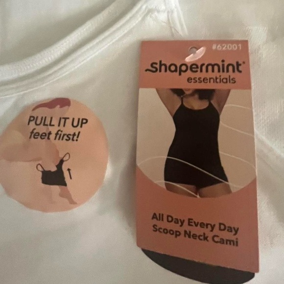 Shapermint White Shapewear Camisole 2 pack - Picture 2 of 4